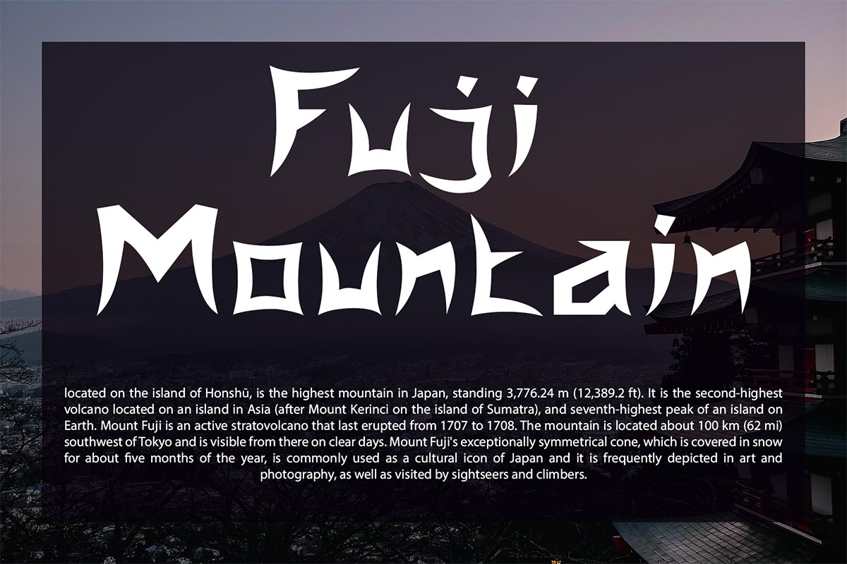 Japanola Asian Arabic Font - Image 8
