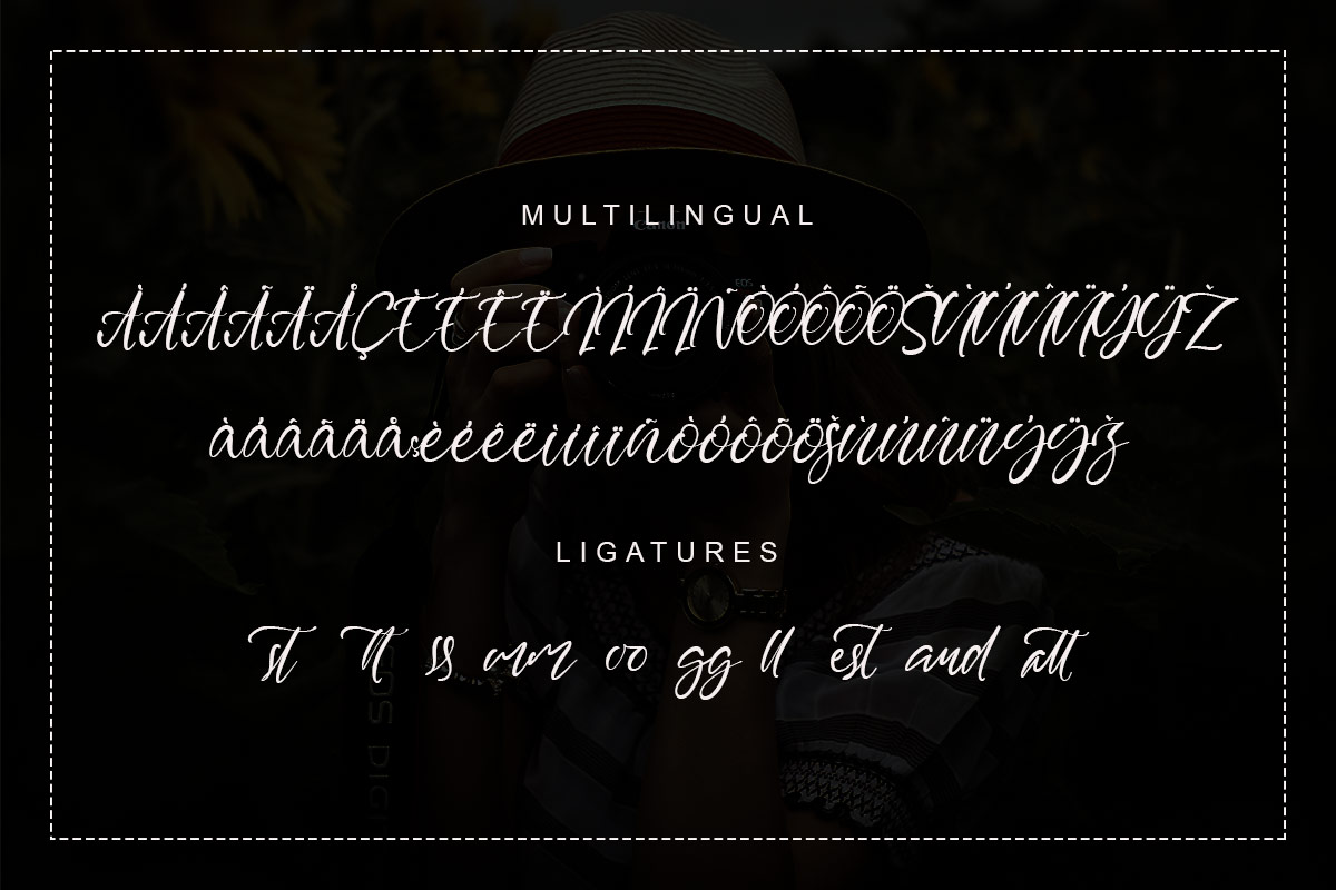 Capture Moment Calligraphy Font - Image 10