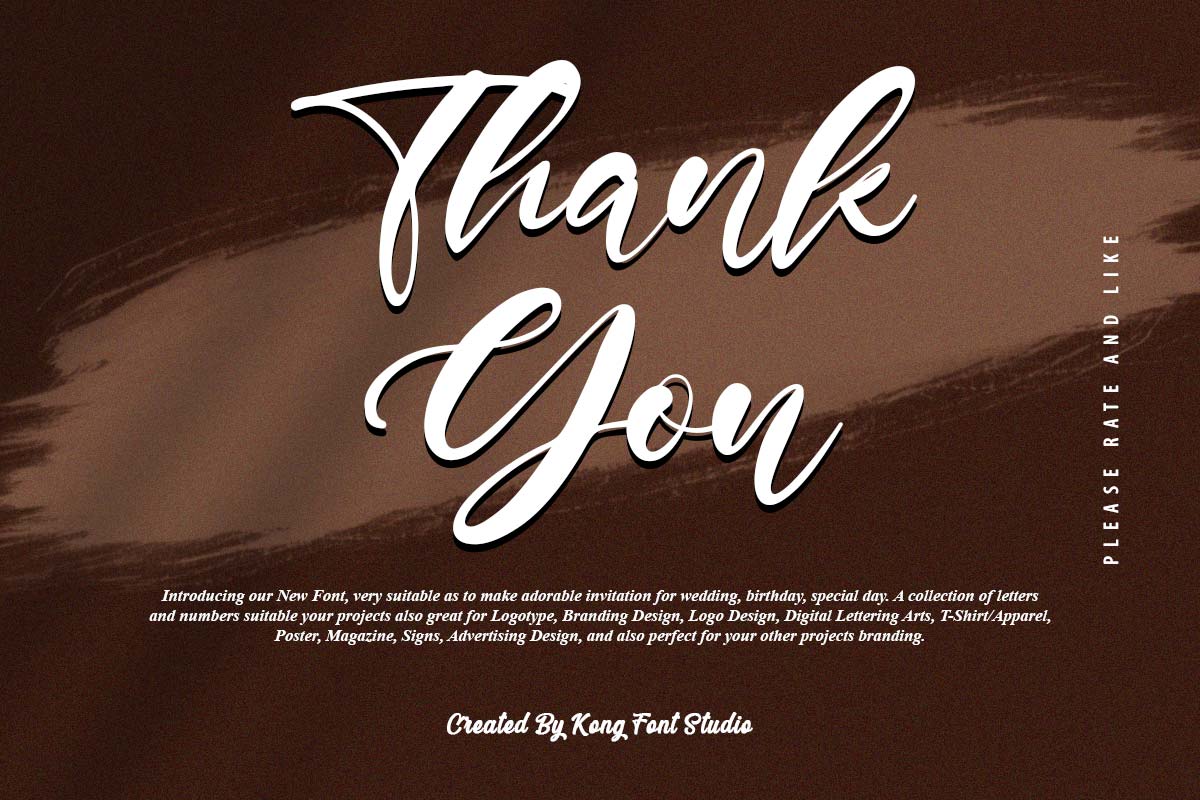 Andrew Script Handwritten font - Image 11