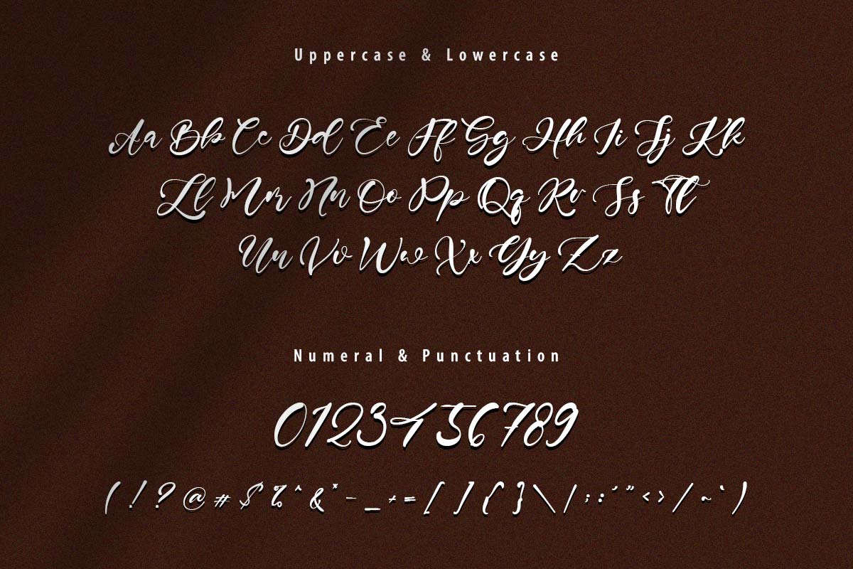 Andrew Script Handwritten font - Image 9