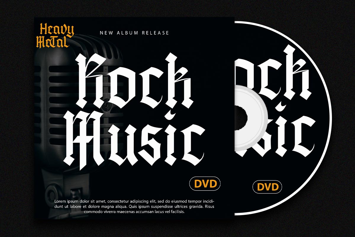 Black Alberia Gothic Font - Image 5