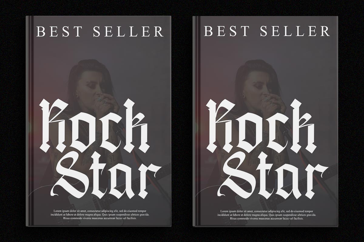 Black Alberia Gothic Font - Image 7