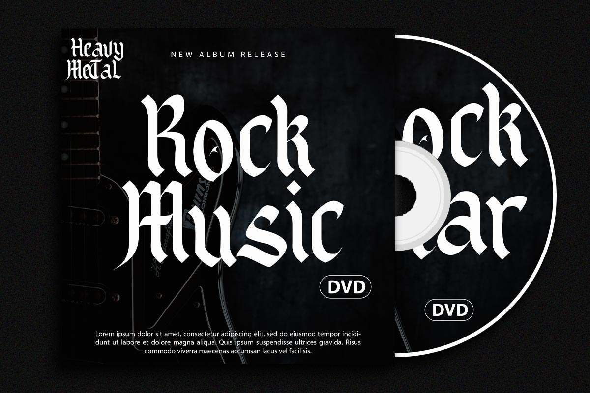 Black Spot Gothic Font - Image 4