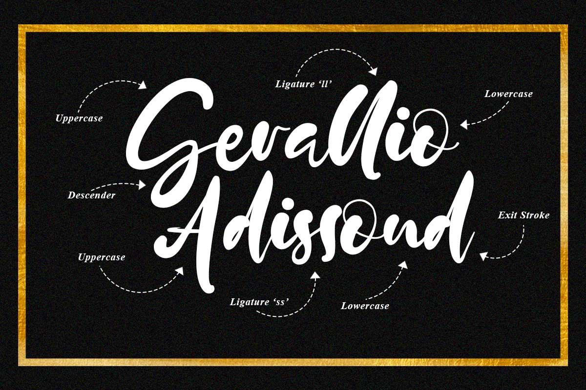 Jack Hammer Handwriting Font - Image 3