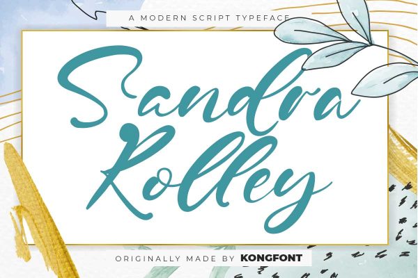Sandra Rolley Elegant Script Font - Image 2