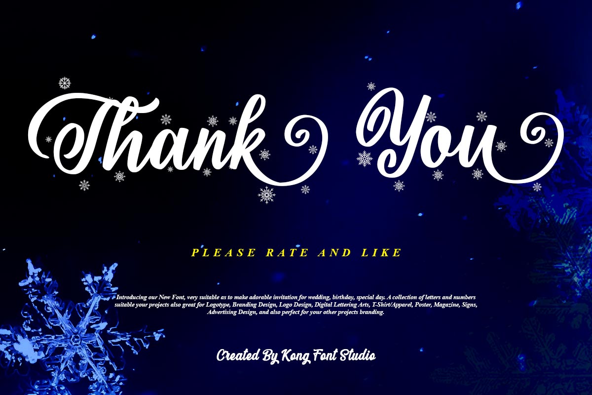 Shielfie Christmas Script Font - Image 11