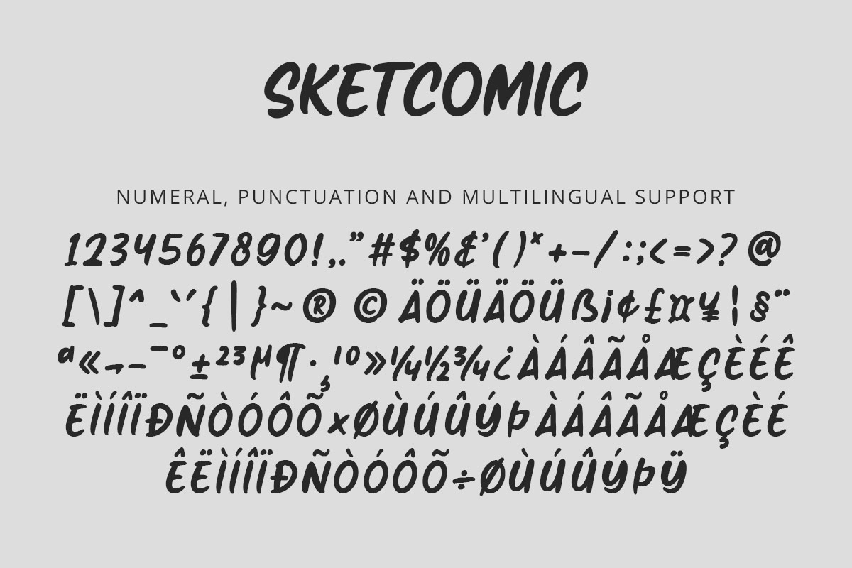 Sketcomic Handwritten Font - Image 8
