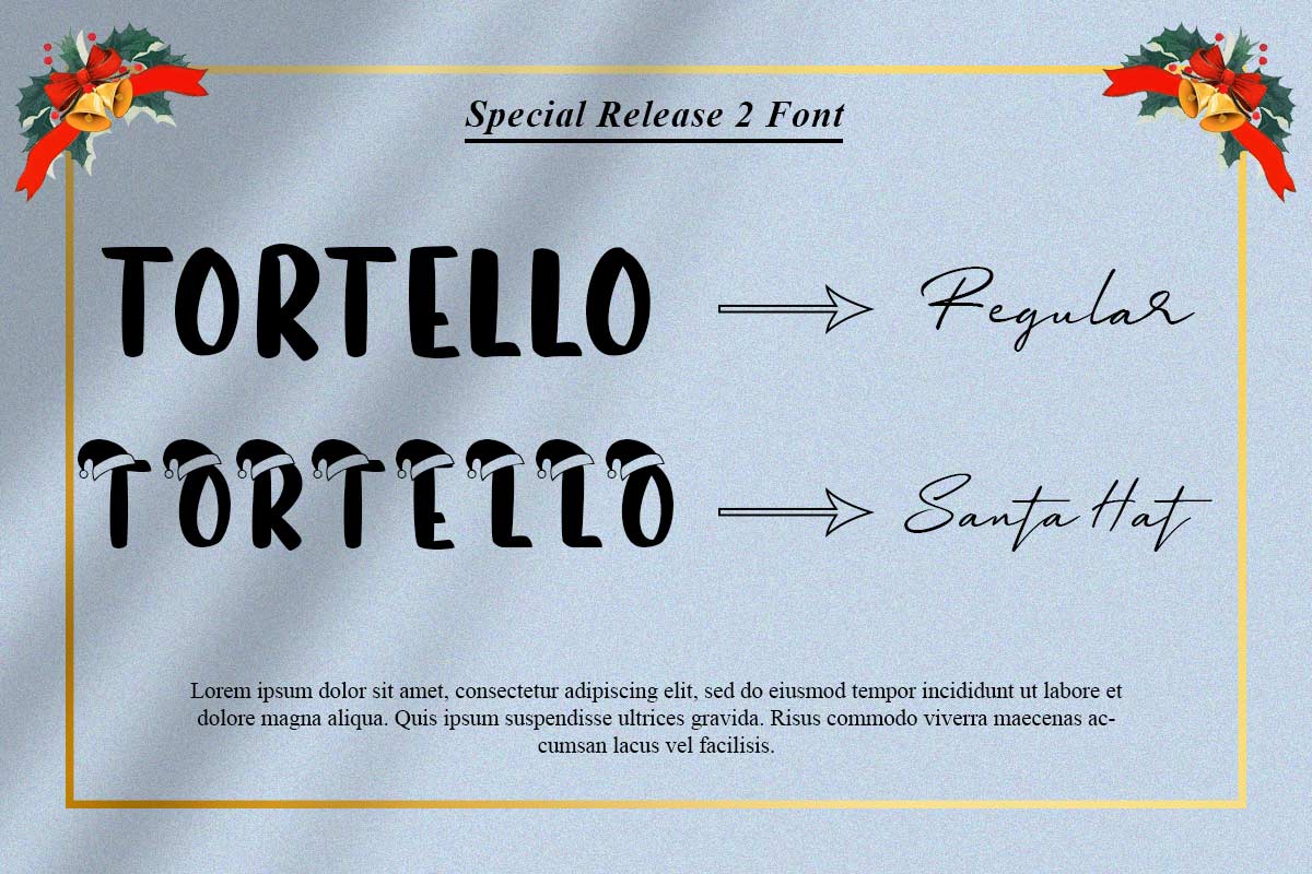 Tortello Decorative Font - Image 3