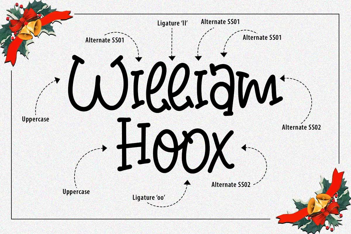 Yellow Craft Decorative Font - Image 3