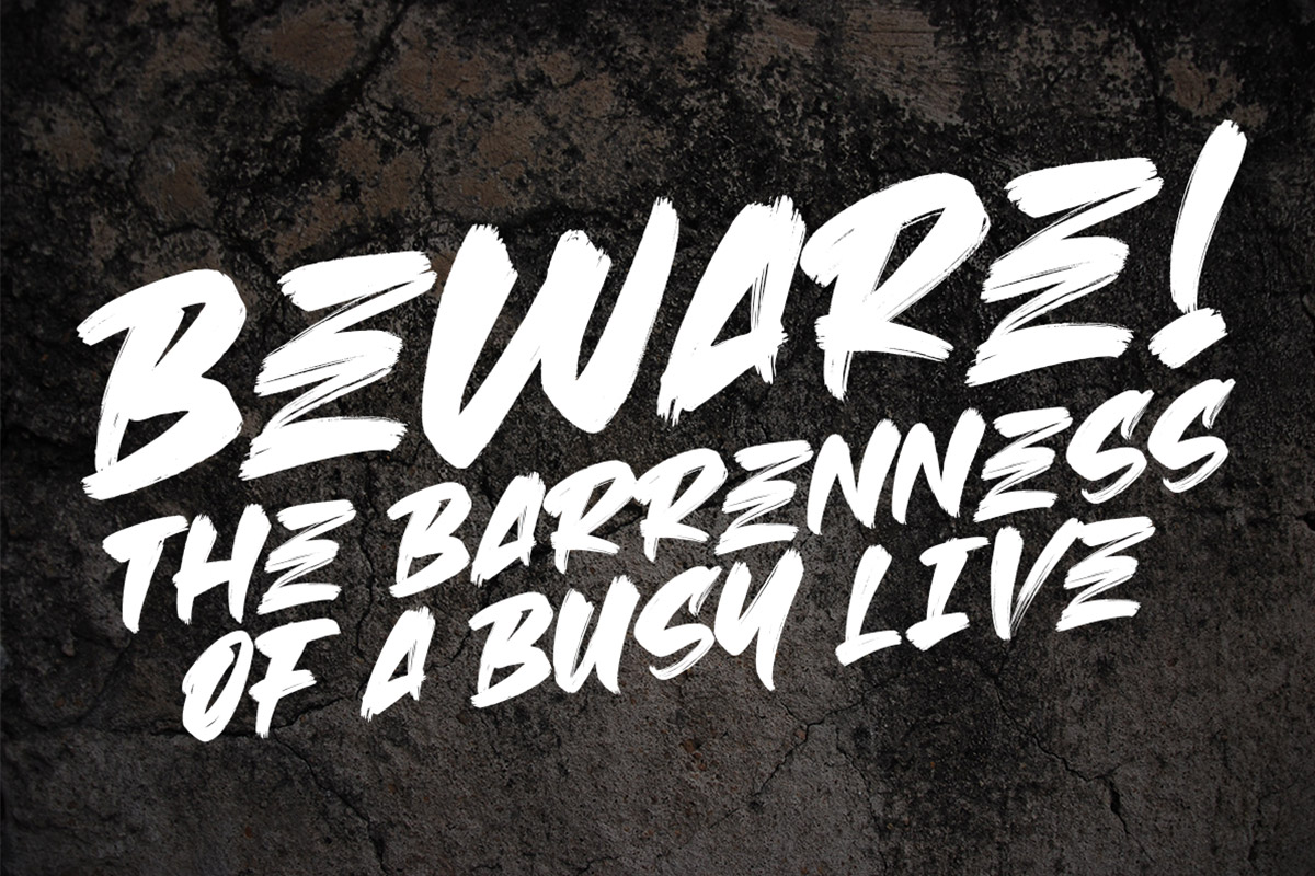 Beast Head Brush Font - Image 4