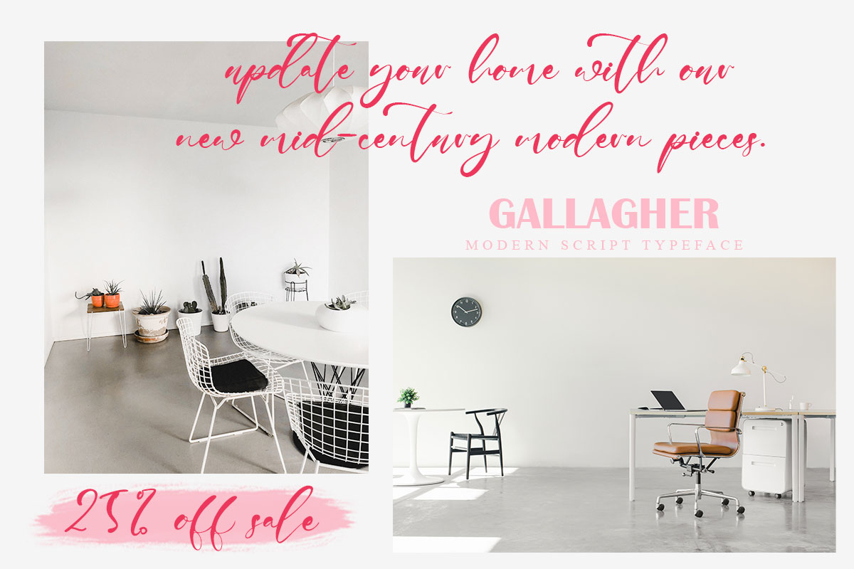 Gallagher Modern Script Font - Image 8