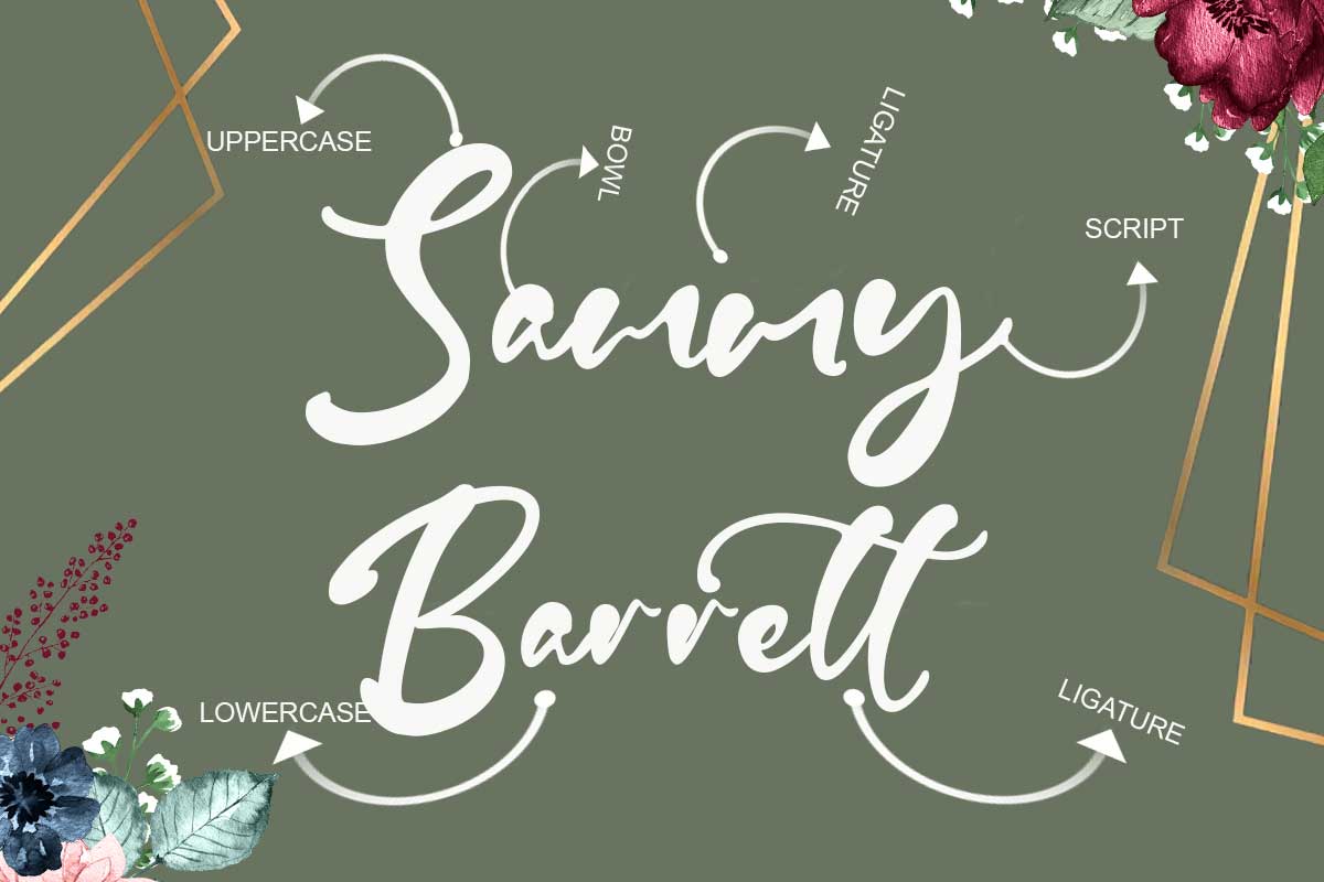 Gina Sean Handwritten Script Font - Image 3