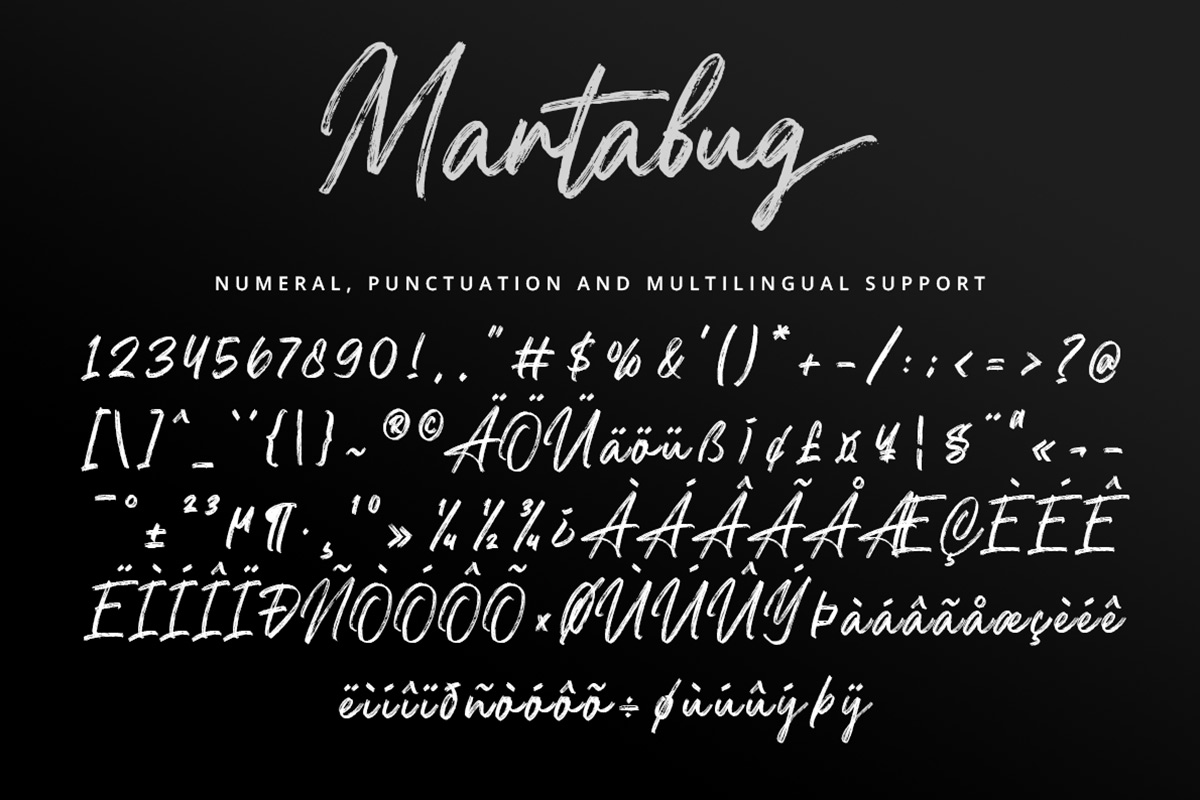Martabug Handwritten Brush Font - Image 10
