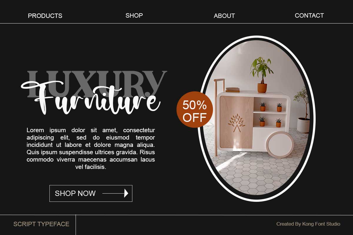 Ocean Castle Calligraphy Font - Image 7