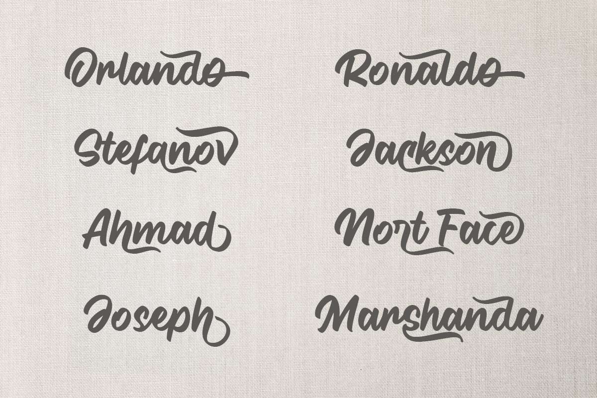 Rastano Bold Script Font - Image 7