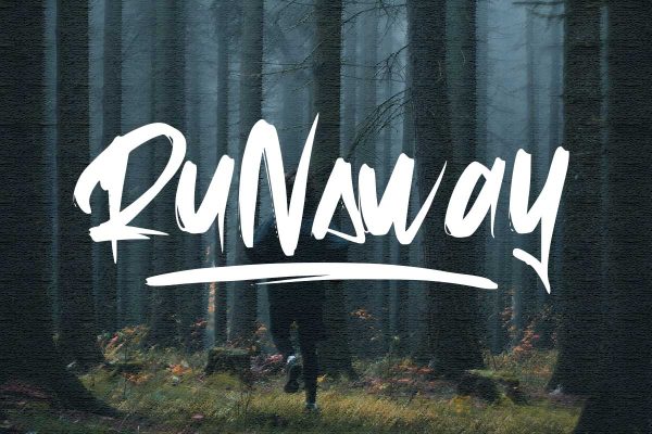 Rushfeel Scary Brush Font - Image 3