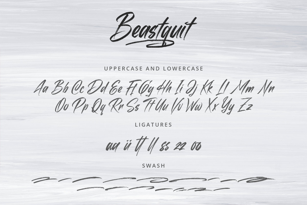 Beastquit Handwritten Font - Image 8