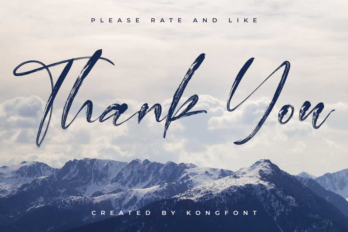 Geoffrey Signature Font - Image 11