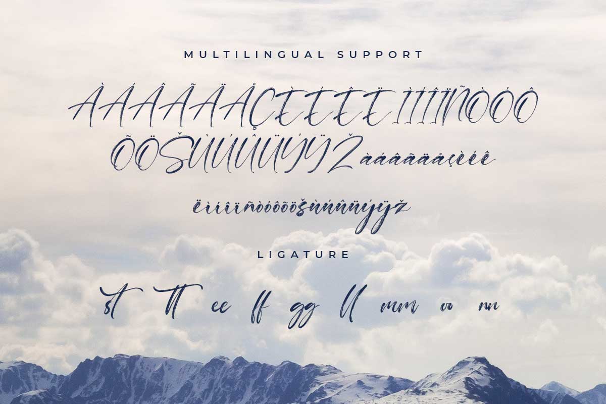 Geoffrey Signature Font - Image 10