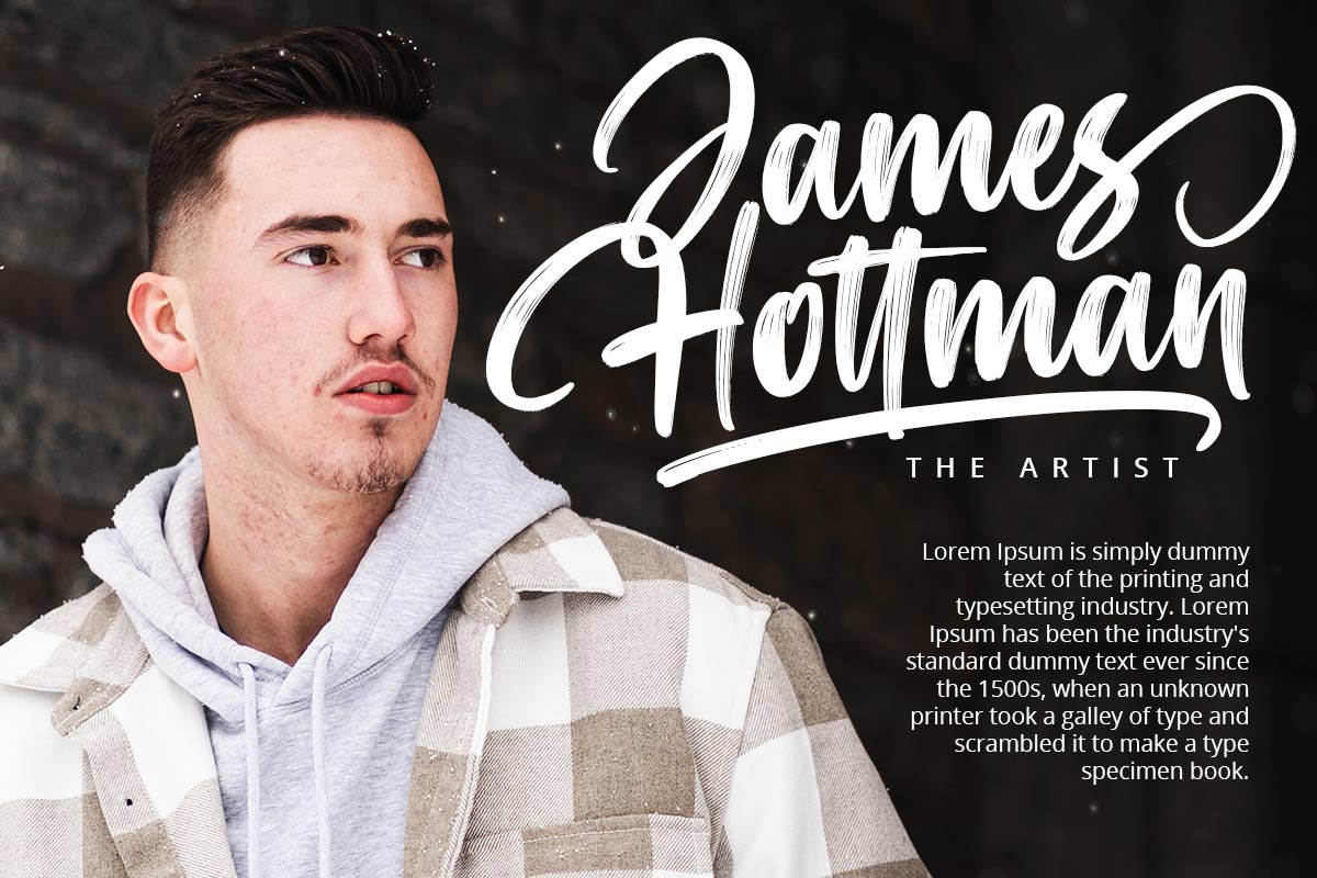 Hallart Brush Font - Image 3