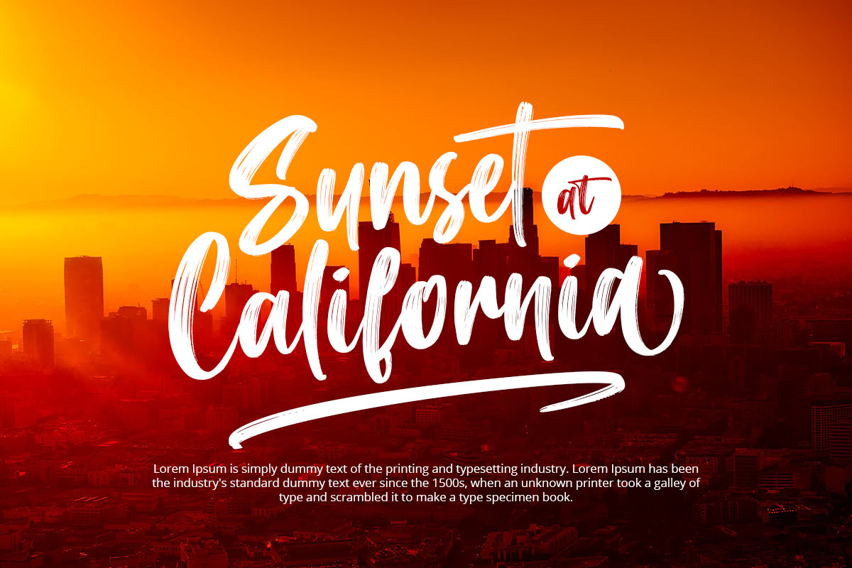 Hallart Brush Font - Image 4