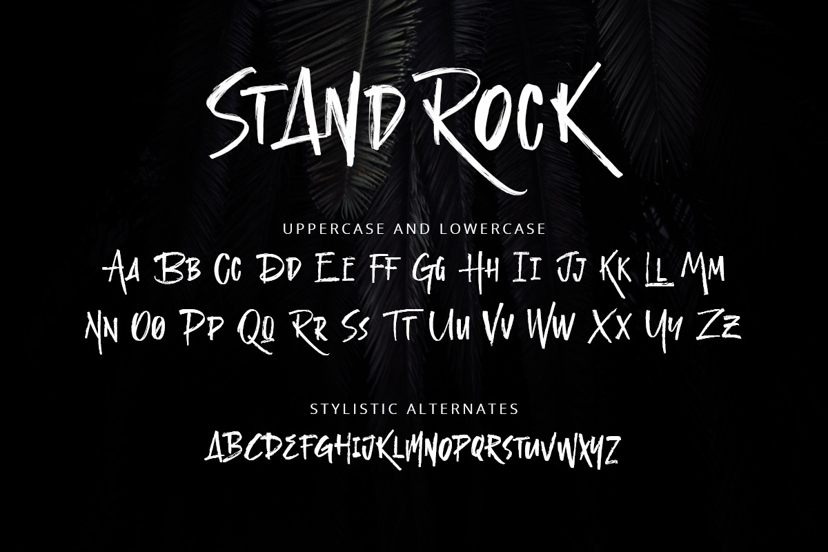 StandRock Brush Font - Image 8