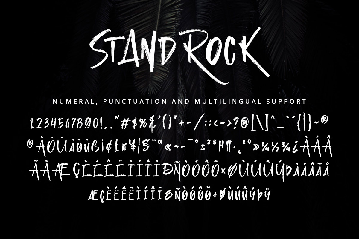 StandRock Brush Font - Image 9