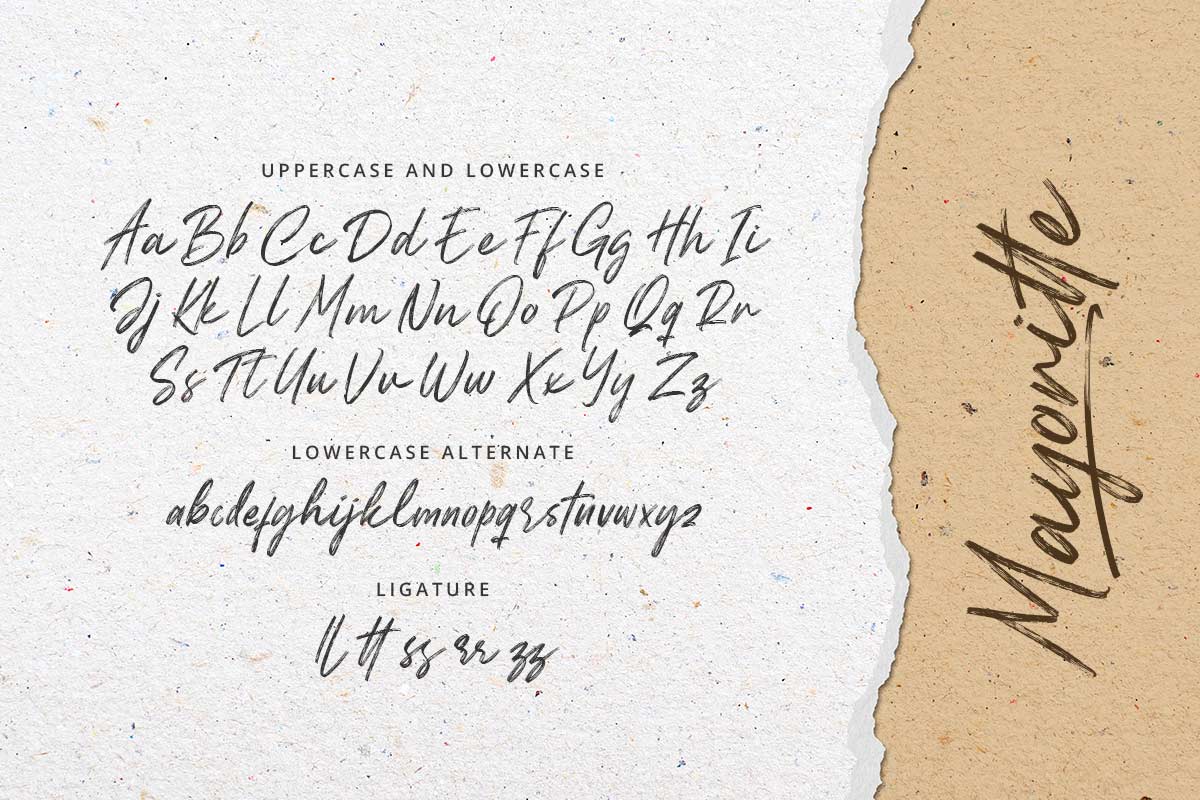 Mayoritte Brush Font - Image 9