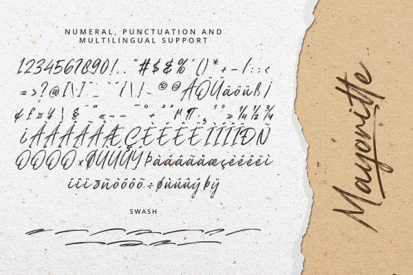 Mayoritte Brush Font - Image 10
