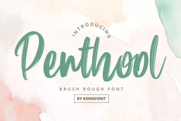 Penthool Brush Font - Image 2