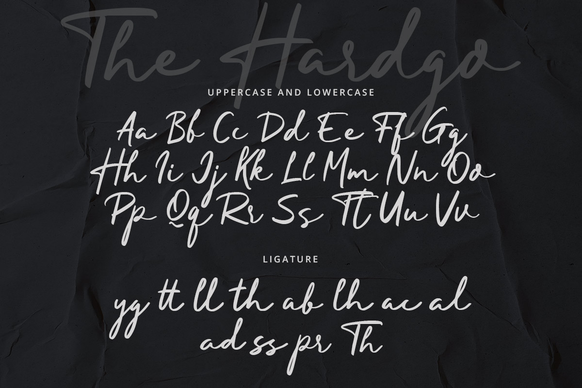 The Hardgo Handwritten Font - Image 7