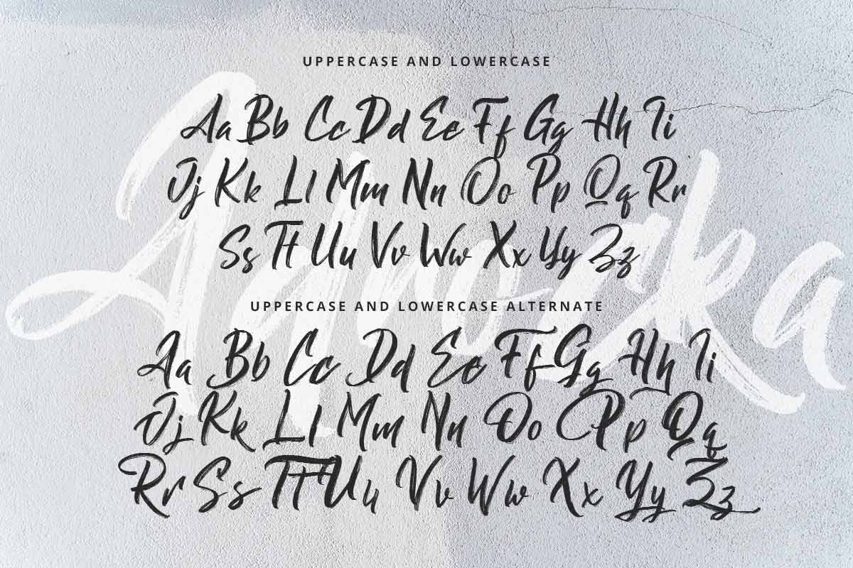 Adrocka Rough Font - Image 8