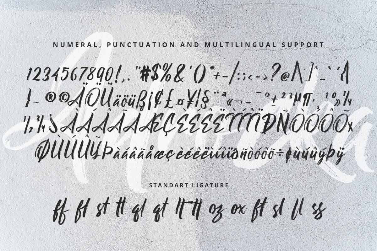 Adrocka Rough Font - Image 9