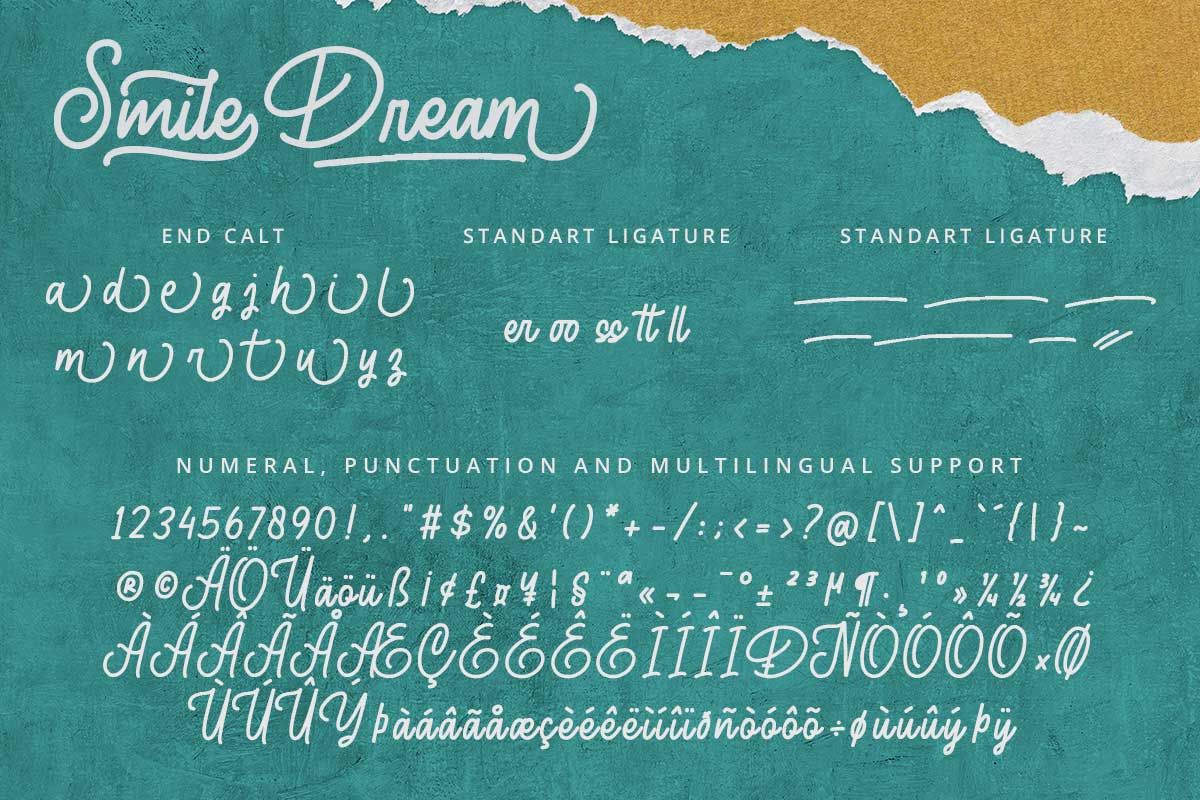 Smile Dream Monoline Font - Image 9