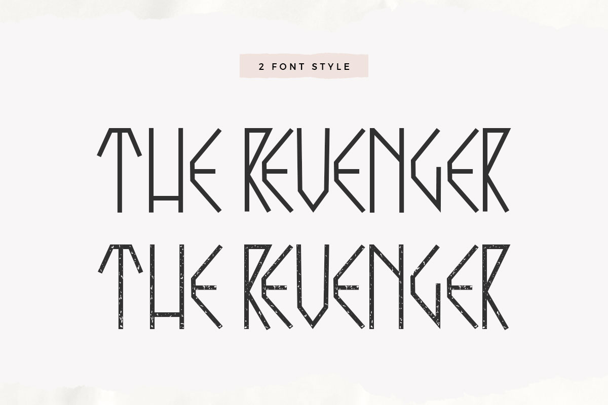 The Revenger Elegant Handwritten Font - Image 3