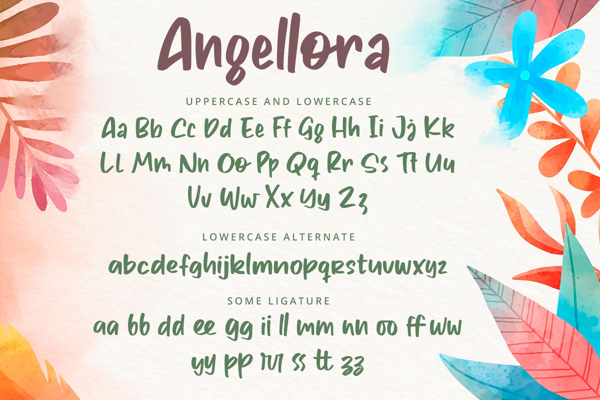 Angellora Handwritten Font - Image 8