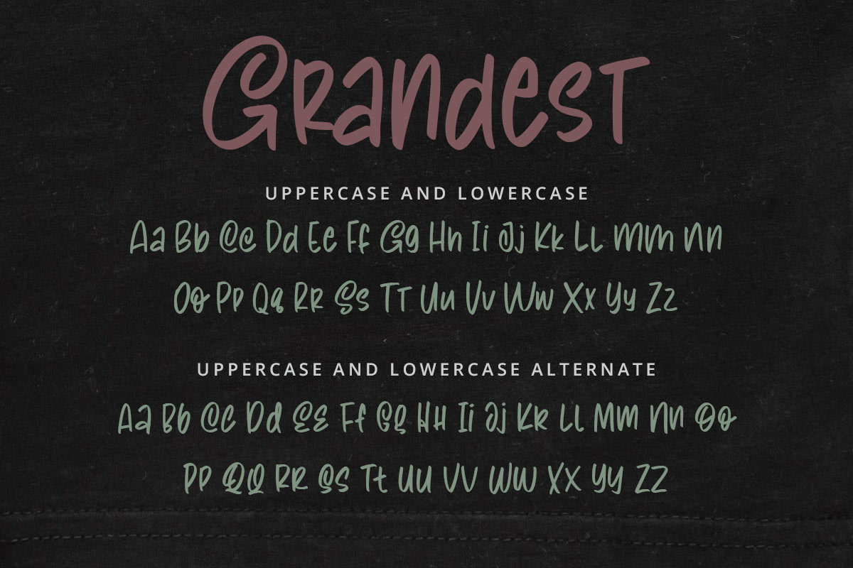 Grandest Handwritten Font - Image 8