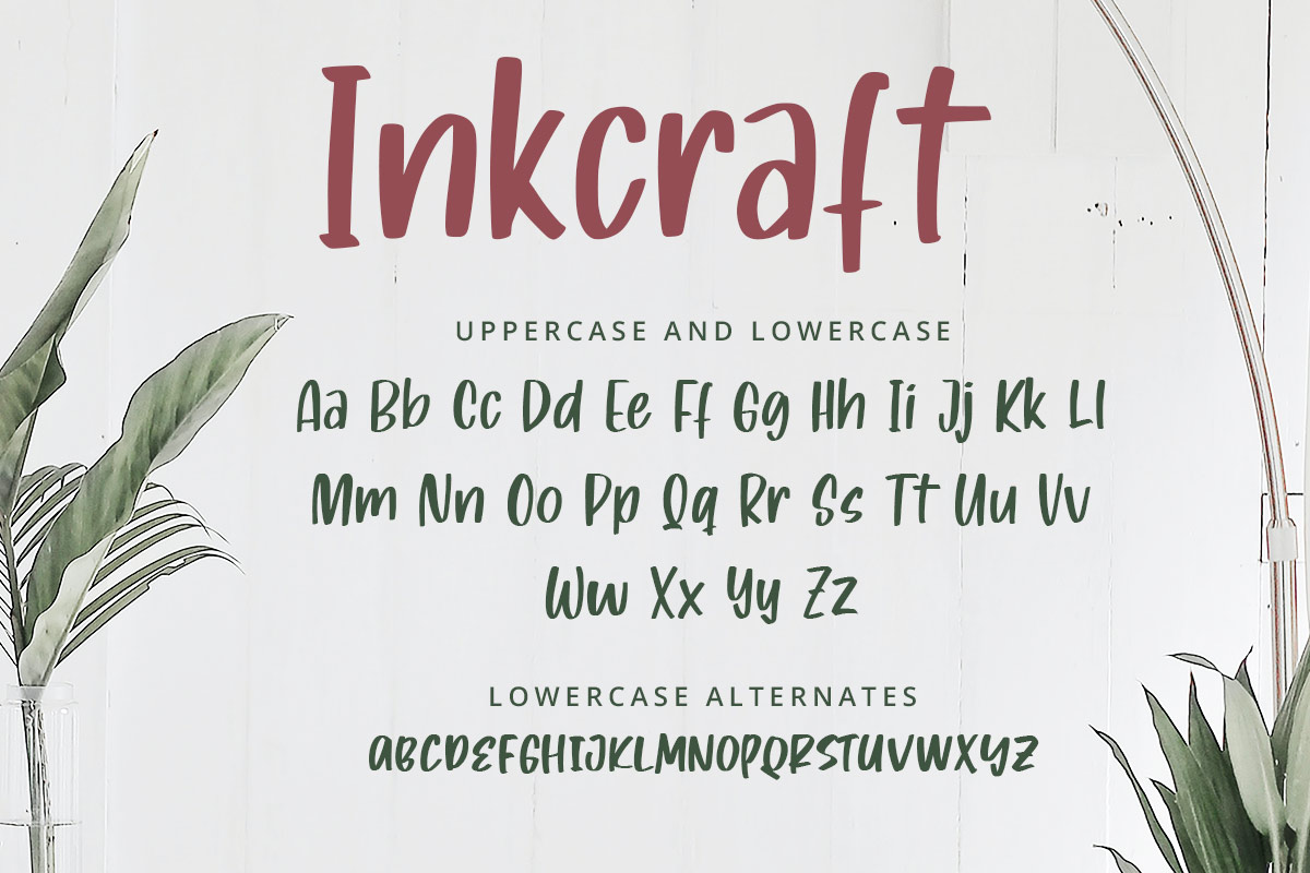 Inkcraft Handwriting Font - Image 8