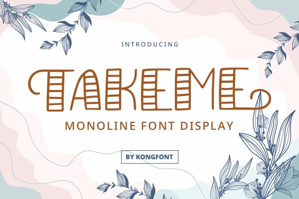 Takeme Fun Handwritten Font - Image 2
