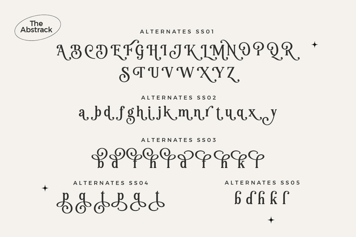 The Abstrack Serif Vintage Font - Image 8