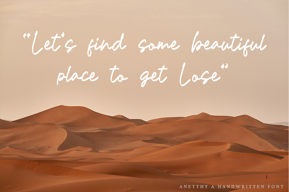 Anetthy Modern Handwritten Font - Image 7