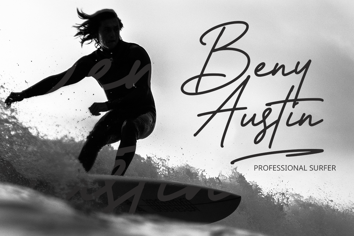 Black Ashpalt Monoline Script Font - Image 5