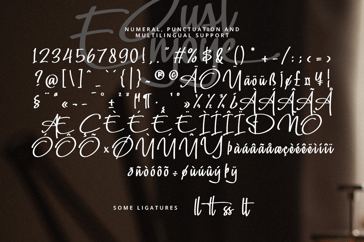 Just Enjoye Handwritten Script Font - Image 9