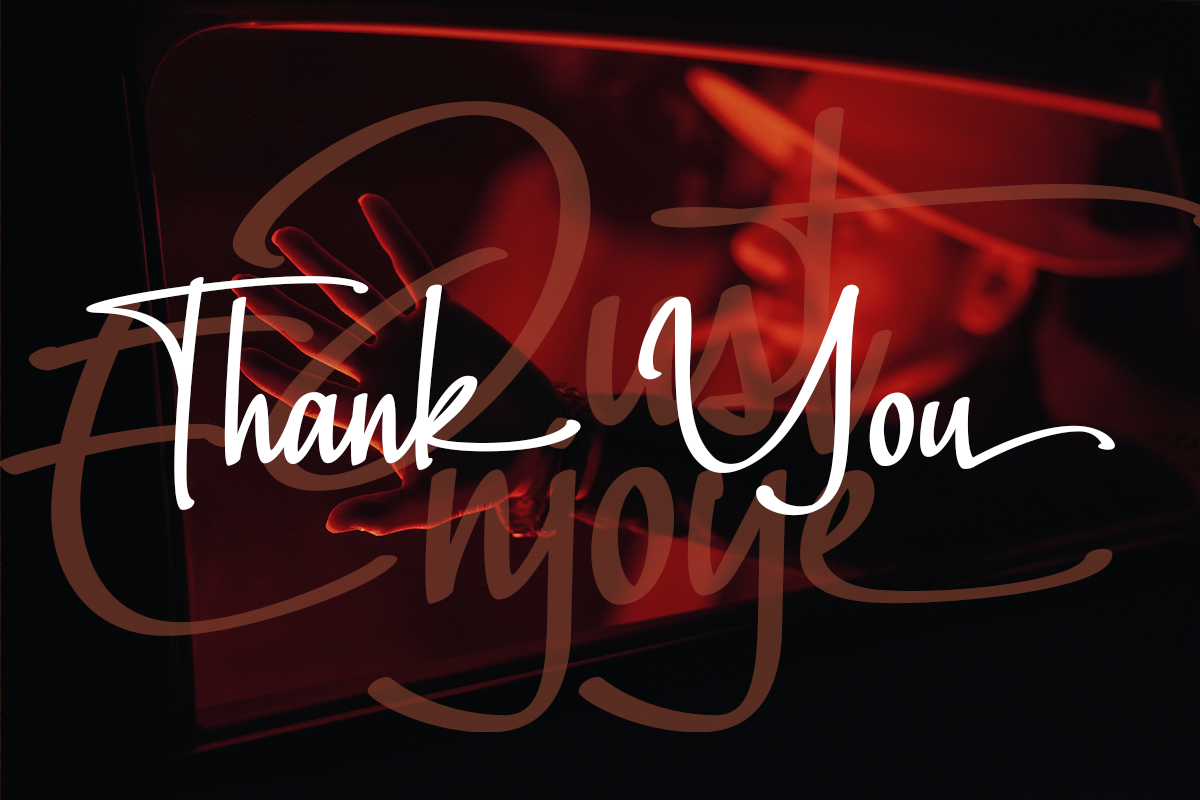 Just Enjoye Handwritten Script Font - Image 10