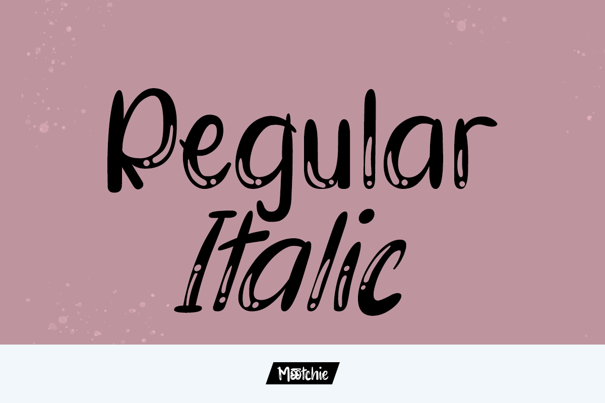 Mootchie Cute Display Font - Image 3