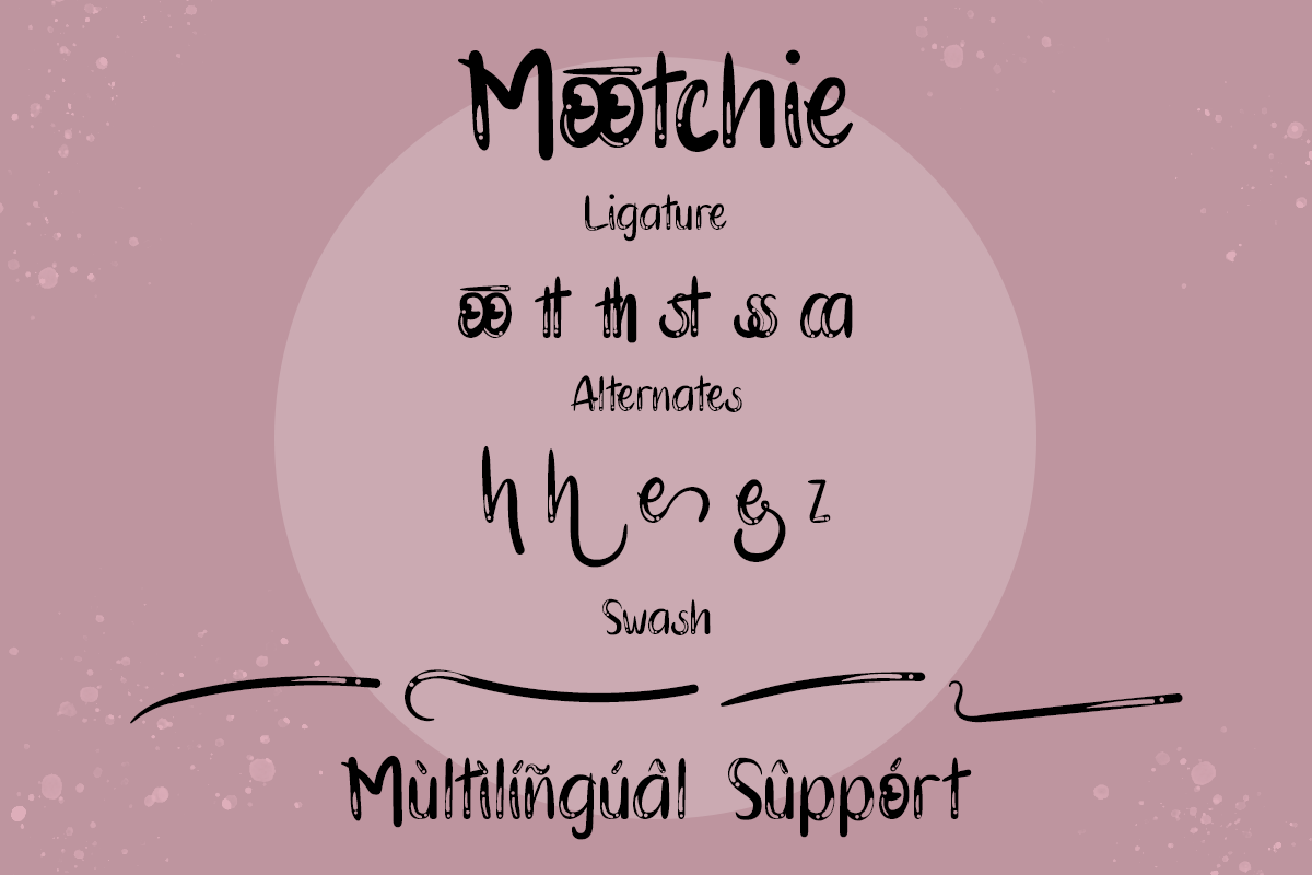 Mootchie Cute Display Font - Image 9