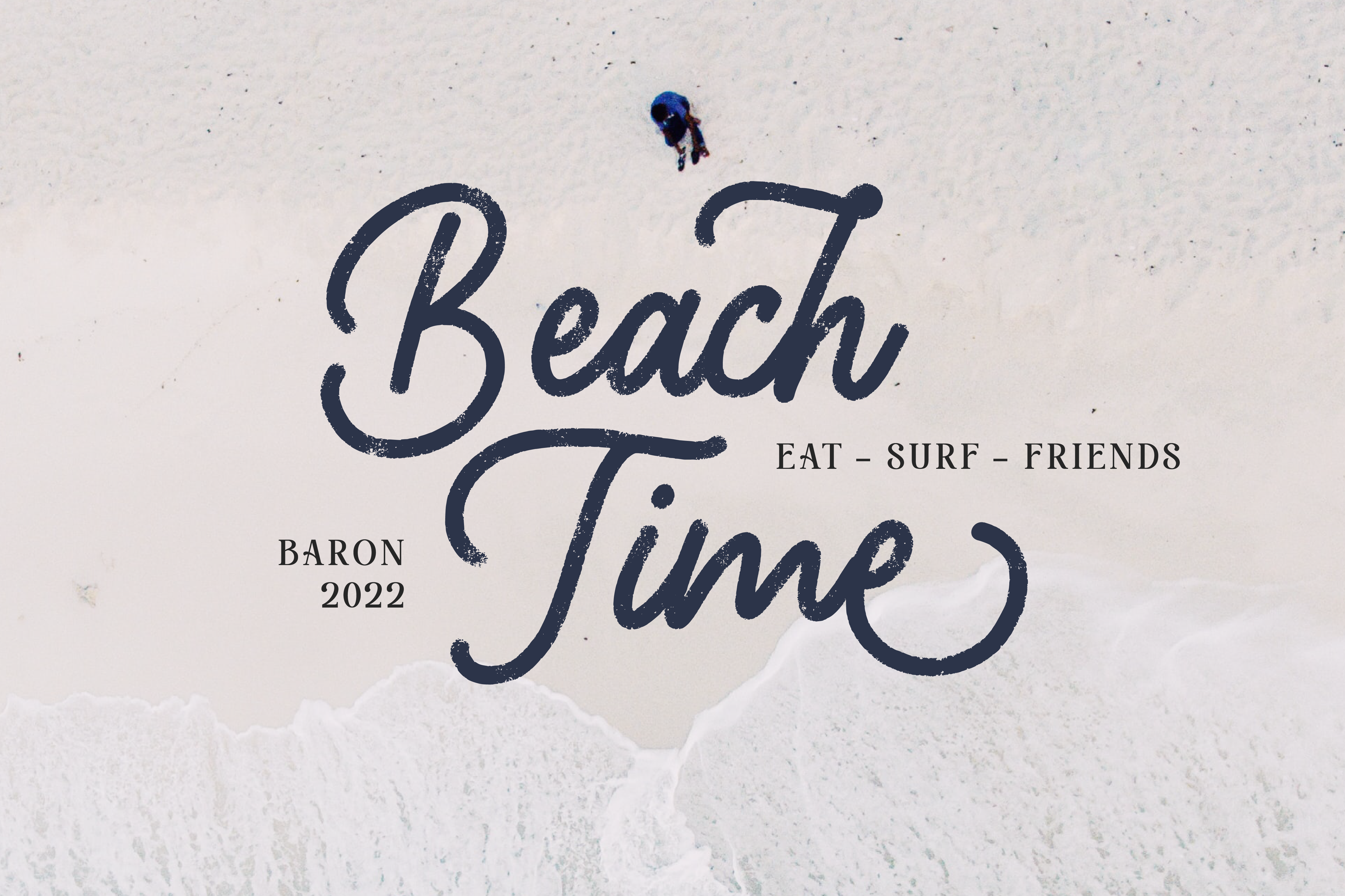 Shellbie Rough Monoline Script Font - Image 4