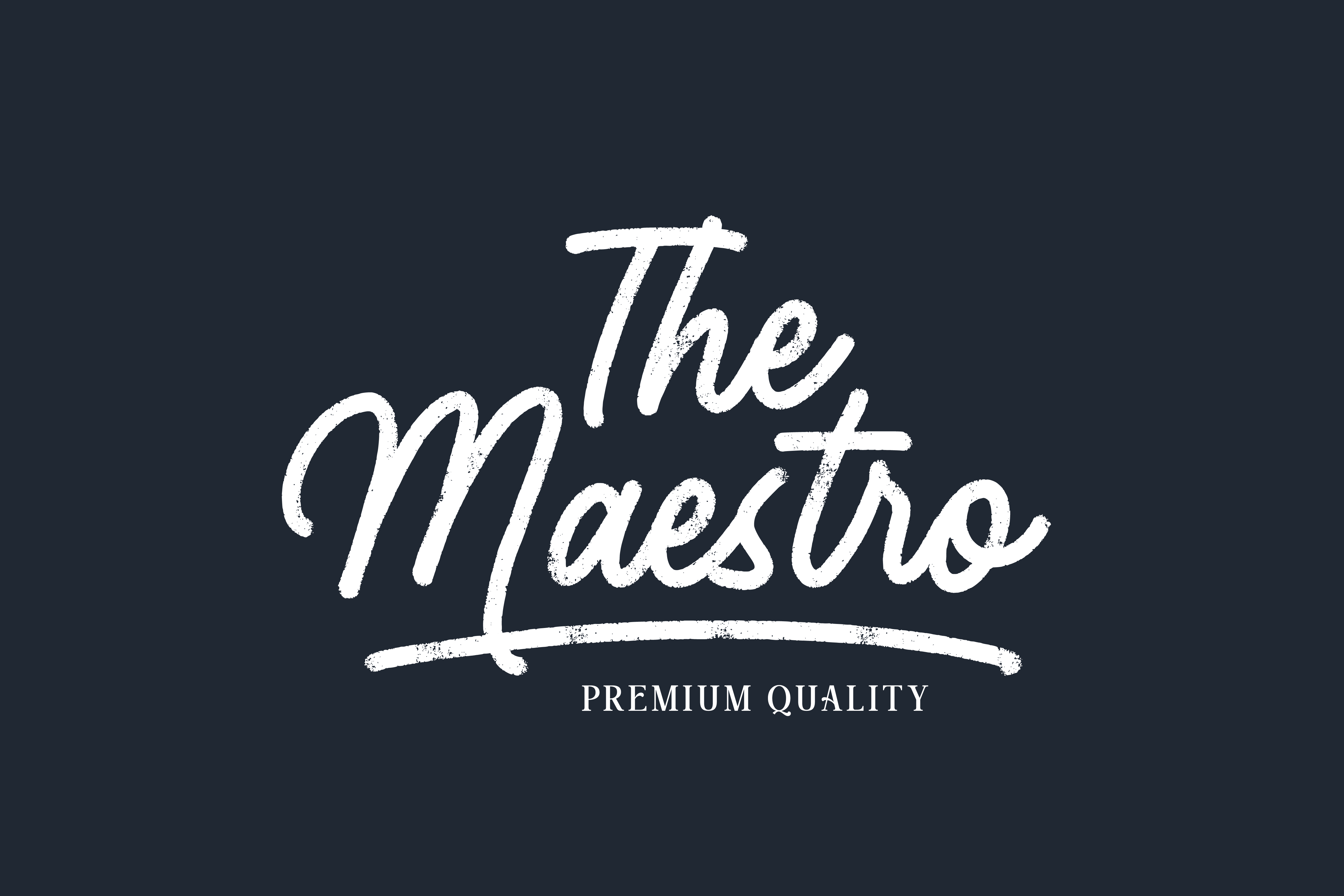 Shellbie Rough Monoline Script Font - Image 5