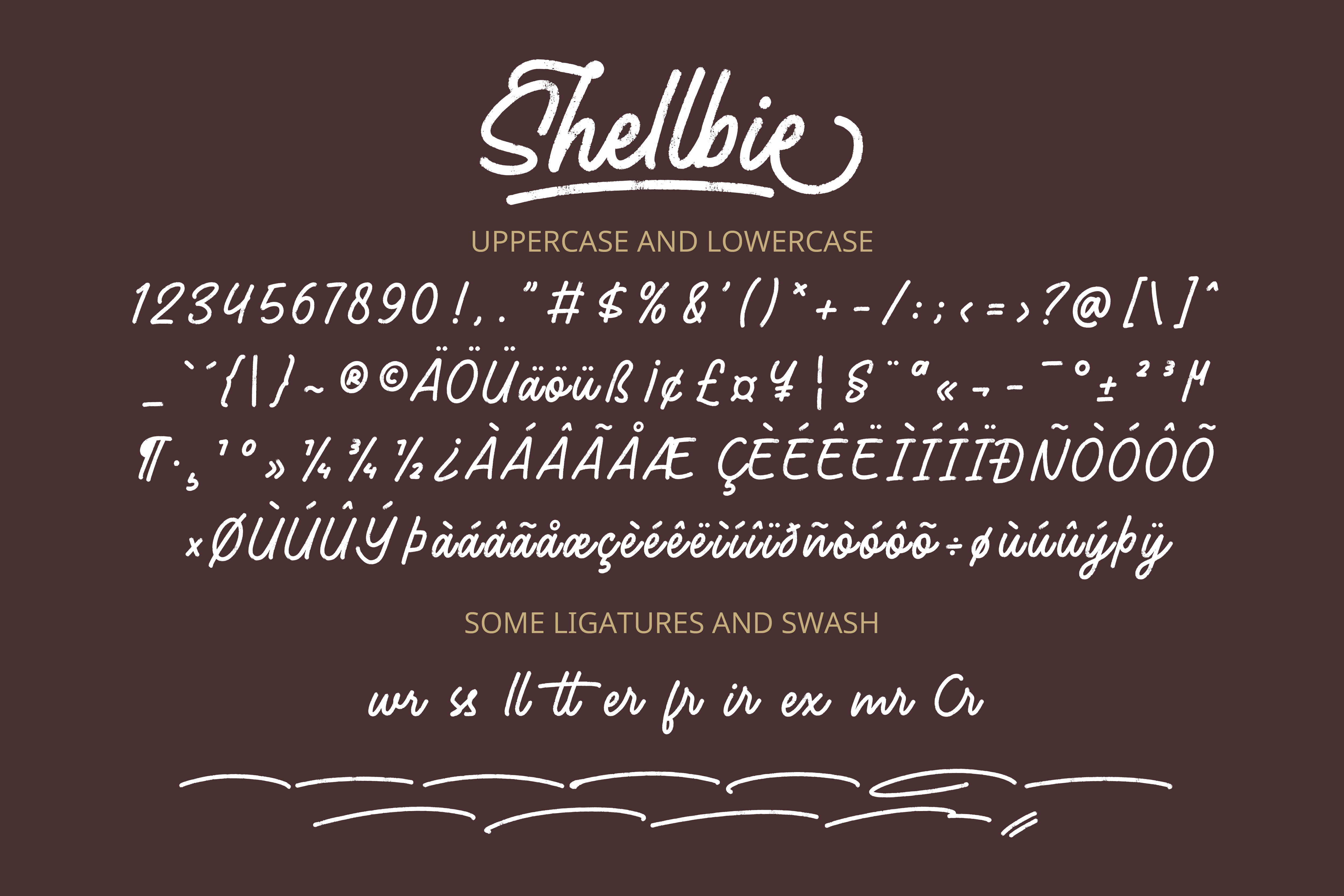 Shellbie Rough Monoline Script Font - Image 10