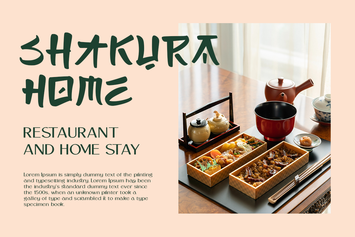 Bento Japanese Font - Image 6